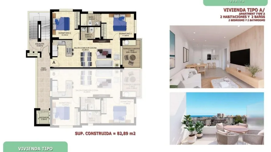 2 bedrooms apartment for sale, Torrevieja, Spain No. 1137 № 5