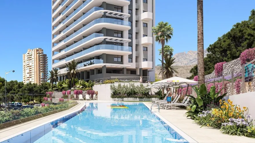 2 bedrooms apartment for sale, Benidorm, Spain No. 441 № 1