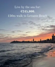 1 bedroom apartment for sale, Benidorm, Spain No. 922