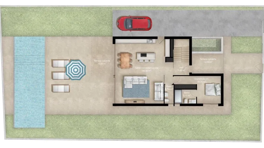 4 bedrooms villa for sale, La Zenia, Spain No. 275 № 7