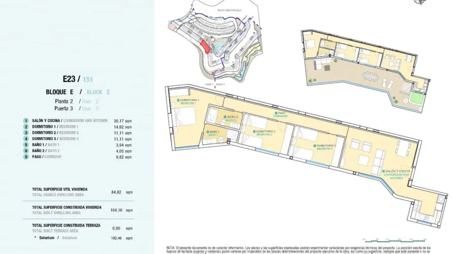 3 bedrooms penthouse for sale, Aguilas, Spain No. 292 № 8