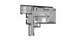 2 bedrooms Penthouse floor plan «RA24-5C» in ALEGRIA 24