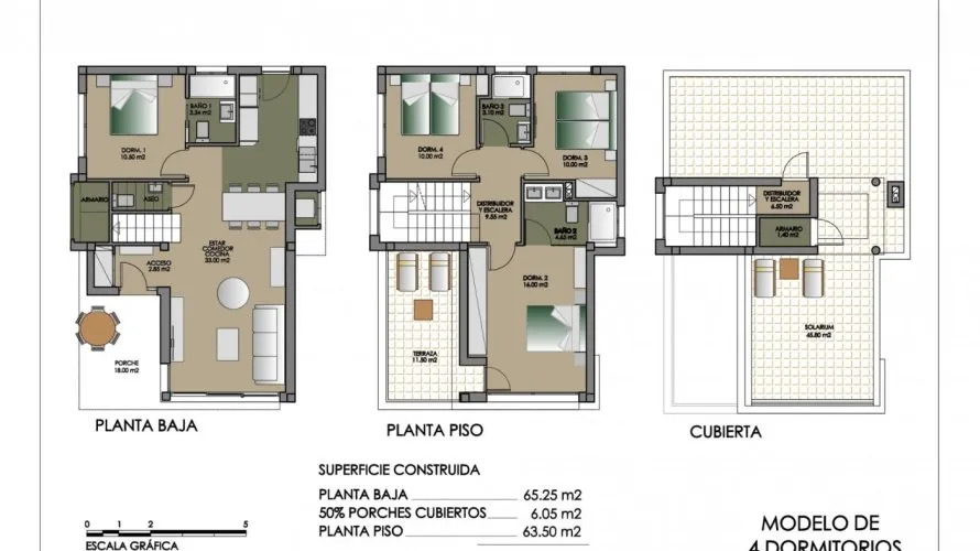 4 bedrooms villa for sale, San Miguel de Salinas, Spain No. 409 № 18