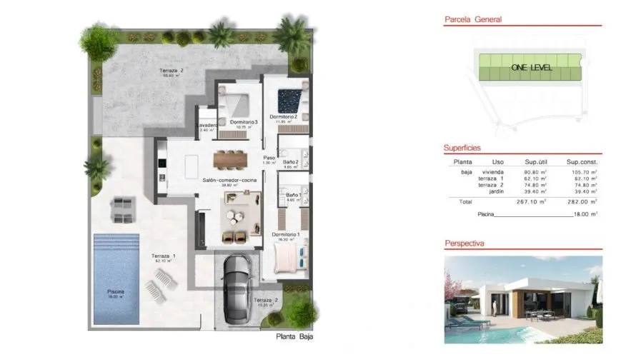 3 bedrooms villa for sale, Banos Y Mendigo, Spain No. 366 № 3