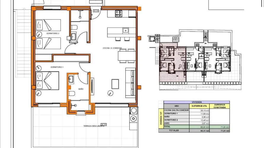 2 bedrooms apartment for sale, Xeresa, Spain No. 1027 № 23