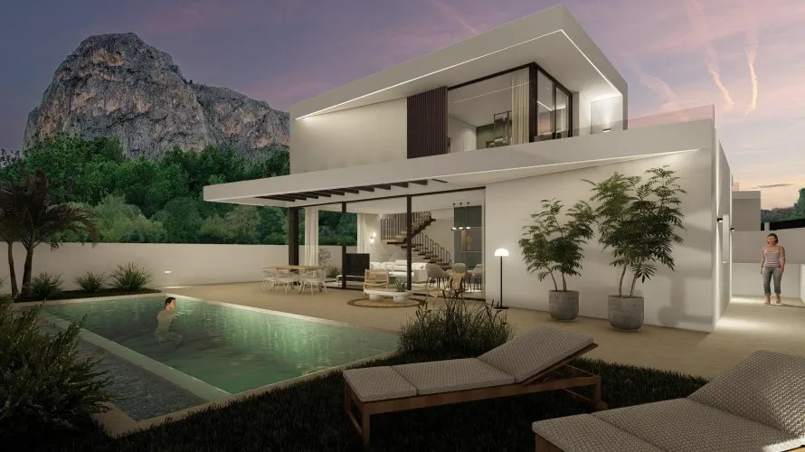 3 bedrooms villa for sale, Polop, Spain No. 727 № 8