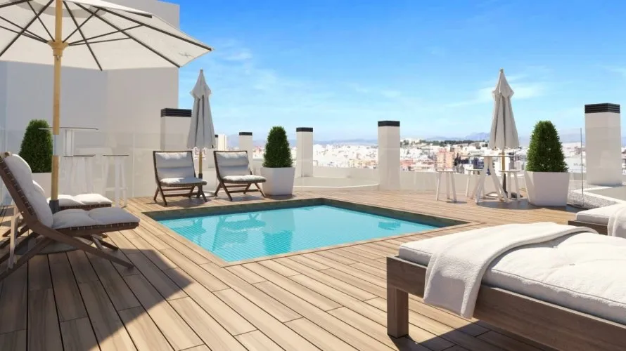 1 bedroom penthouse for sale, La Florida, Spain No. 396 № 9