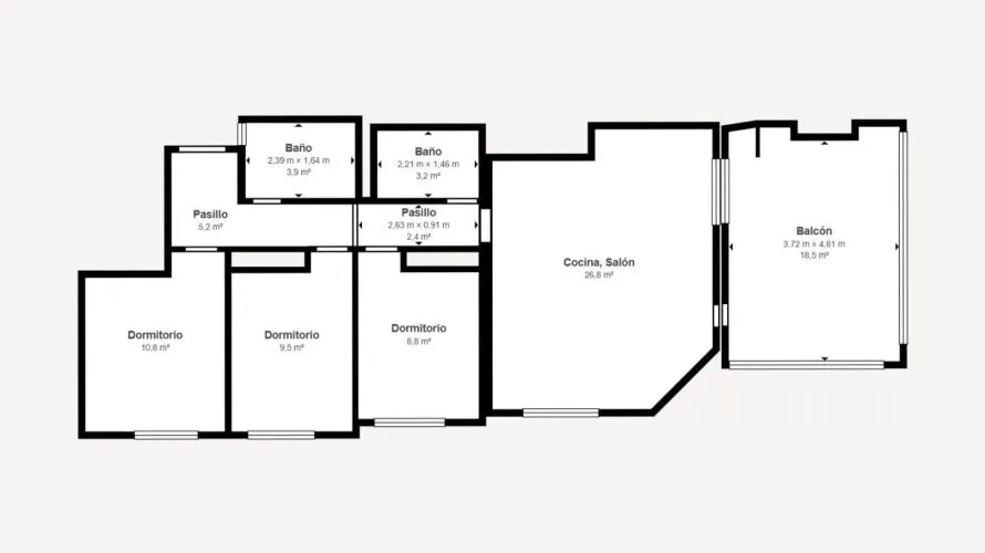 3 bedrooms apartment for sale, Alicante, Spain No. 3383 № 1